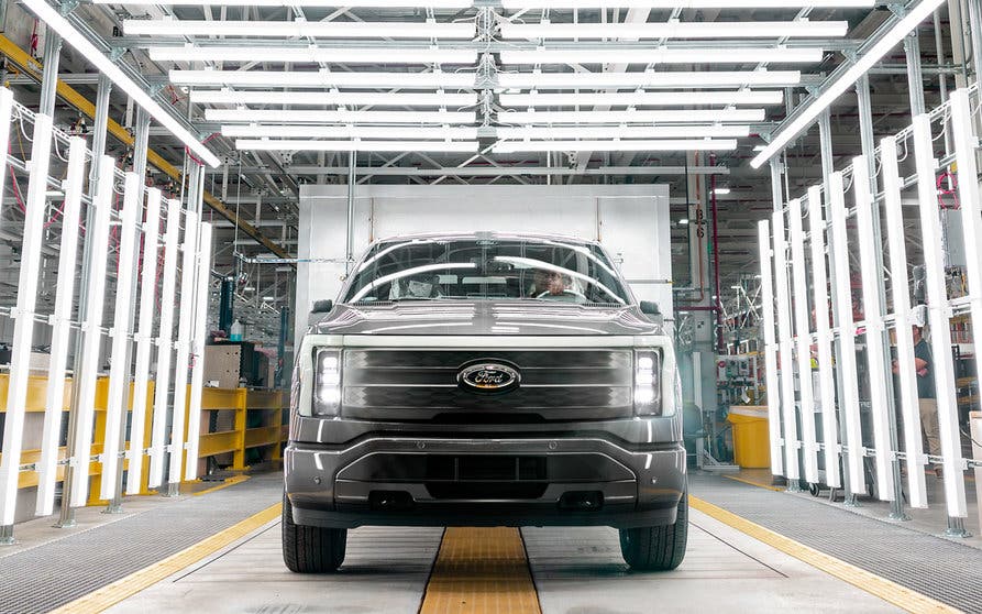  El Ford F-150 Lightning ha sido la segunda pick-up eléctrica en el mercado 