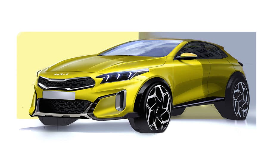  KIA publica los primeros bocetos del lavado de cara del XCeed 