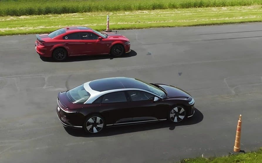  El Lucid Air demuestra que los 'muscle car' no serán los coches más rápidos de América nunca más (vídeo) 