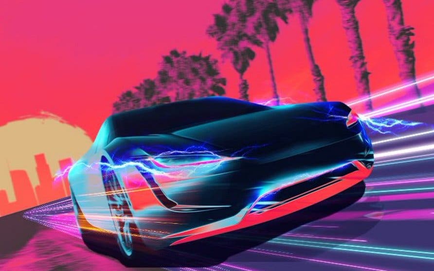  ¿Lo que vemos es un simple coche usado para un póster o la llegada del Tesla Roadster? 