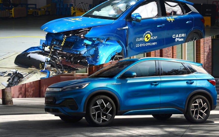  El BYD Atto 3 logra las 5 estrellas posibles de la Euro NCAP. 