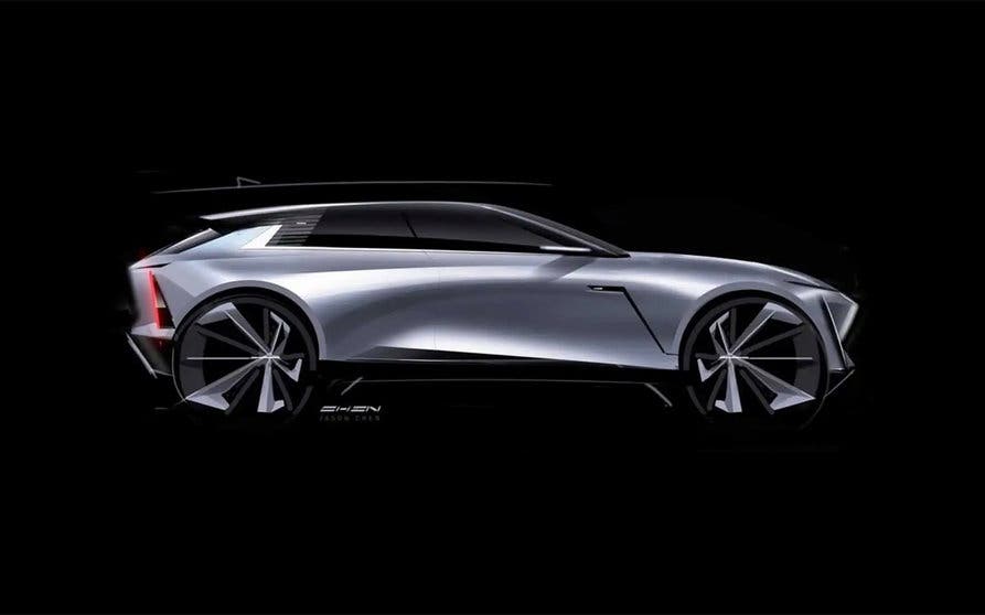  General Motors Design ha publicado un boceto del posible nuevo crossover eléctrico de Cadillac 