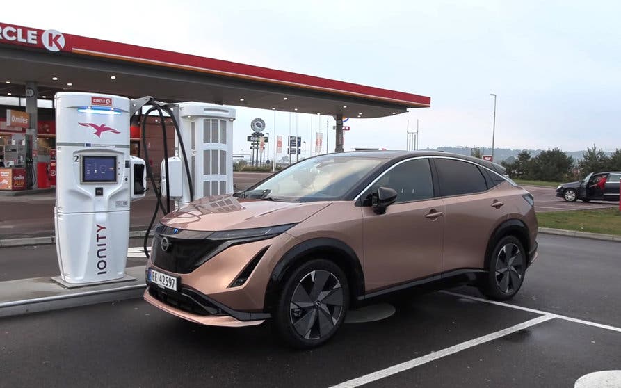  El Nissan Ariya de acceso ha realizado un recorrido de 1.000 kilómetros por Noruega 