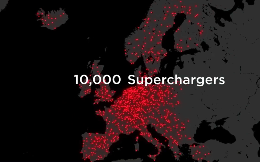  La expansión de la red de carga de Tesla en Europa alcanza un hito muy especial 