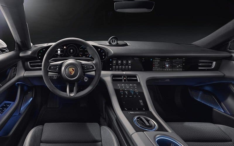  Completamente digital y materiales sostenibles: así es el interior del Porsche Taycan eléctrico 