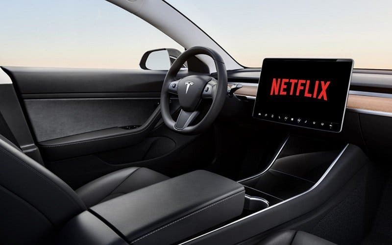  A partir de agosto podrás ver tus series favoritas de Netflix en los Tesla 