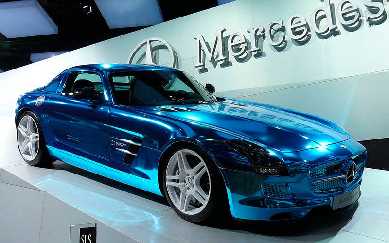  Mercedes-Benz SLS Electric Drive. 