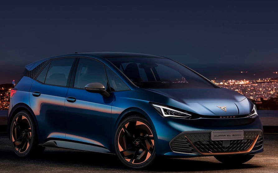  El prototipo del Cupra el-Born presentado en julio de 2020 será muy similar a la versión definitiva de producción. 