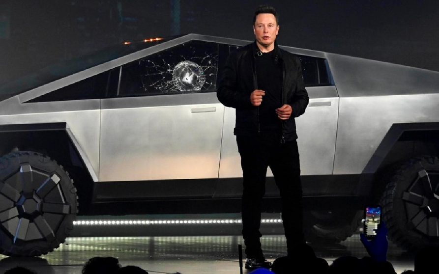  Elon Musk durante la presentación de la Cybertruck el pasado año. 