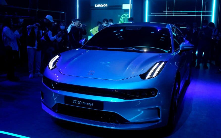  Lynk & Co Zero Concept en un evento en Beijing (China). Imagen: Reuters/Yilei Sun 