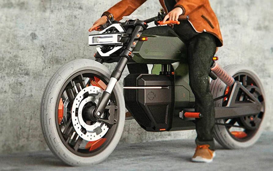  Proyecto Harley-Davidson Revival del diseñador Tanner Van De Veer. 