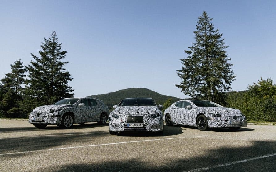  Estos son tres de los seis nuevos coches eléctricos que Mercedes-Benz ha confirmado oficialmente 