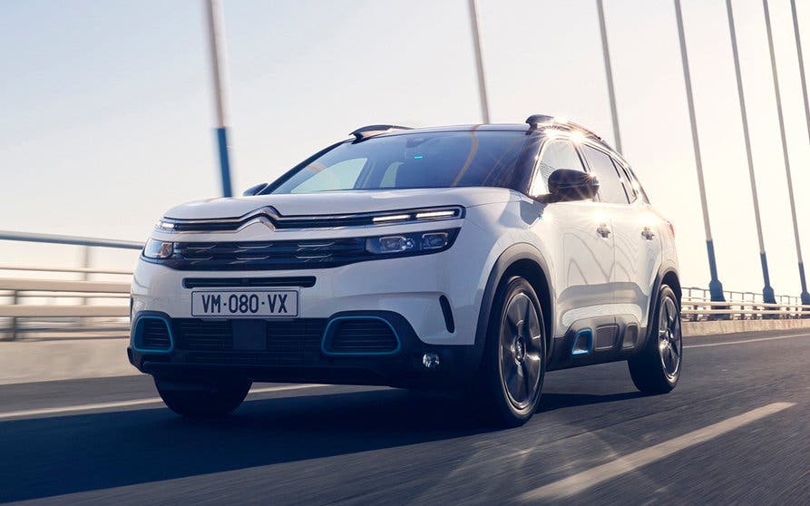  Citroën C5 Aircross híbrido enchufable. 