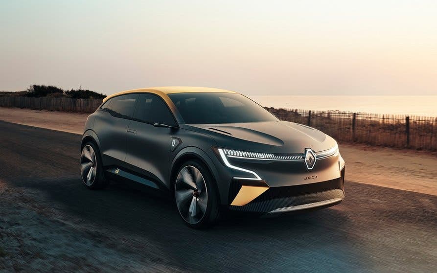  El Renault eVISION adelanta que el futuro Megáne será un SUV eléctrico. 