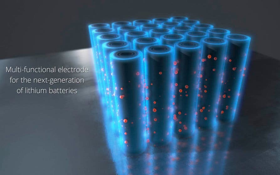  100.000 millones de nanotubos por cm2 alineados verticalmente para crear los nuevos electrodos revolucionarios de NAWA. 