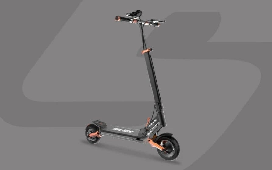  Splach Turbo, un patinete eléctrico de 800 W y doble suspensión. 