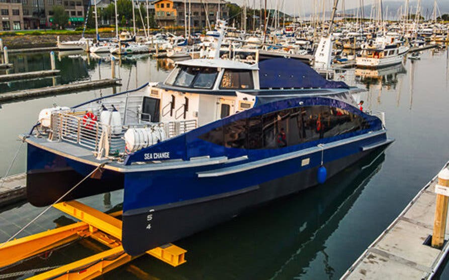  All American Marine lanza un ferry eléctrico con pila de combustible de hidrógeno 