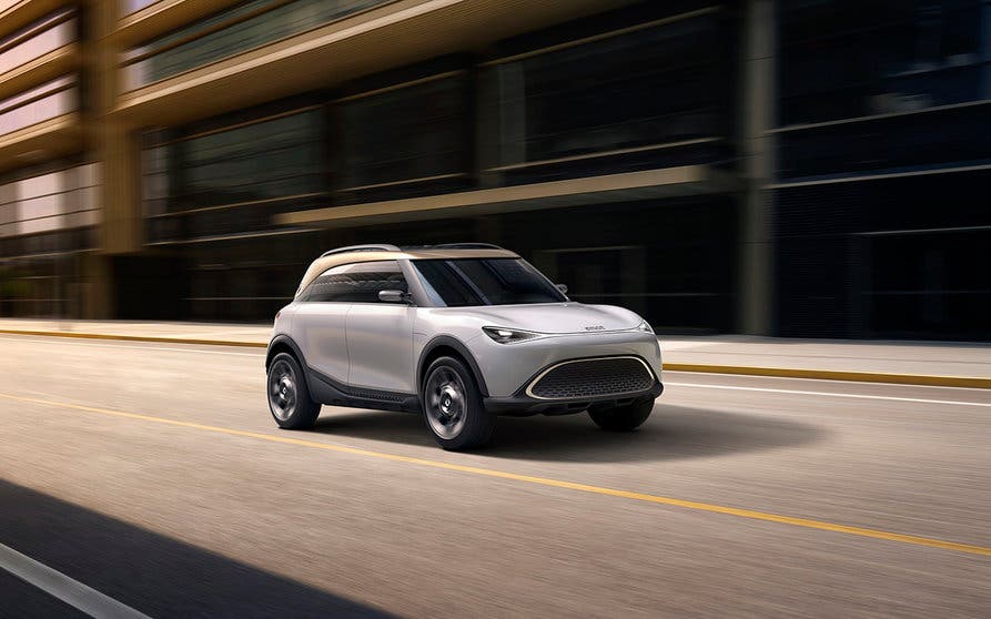  Smart presenta un nuevo modelo conceptual con formato SUV. 