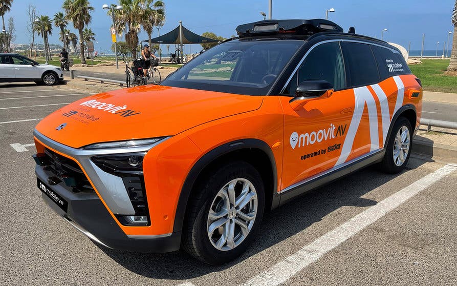  Este será el primer vehículo Robotaxi de SIXT en Europa. 