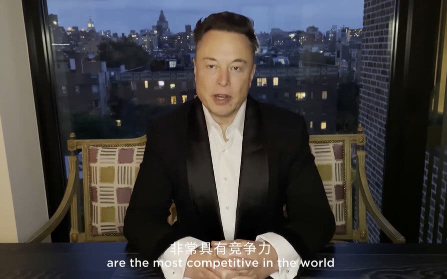  Elon Musk reconoce el poder de los fabricantes chinos de coches eléctricos 