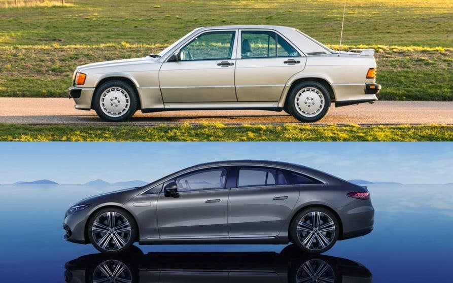  Mercedes se despedirá con los coches eléctricos de esta característica carrocería (imagen superior de Collecting Cars). 