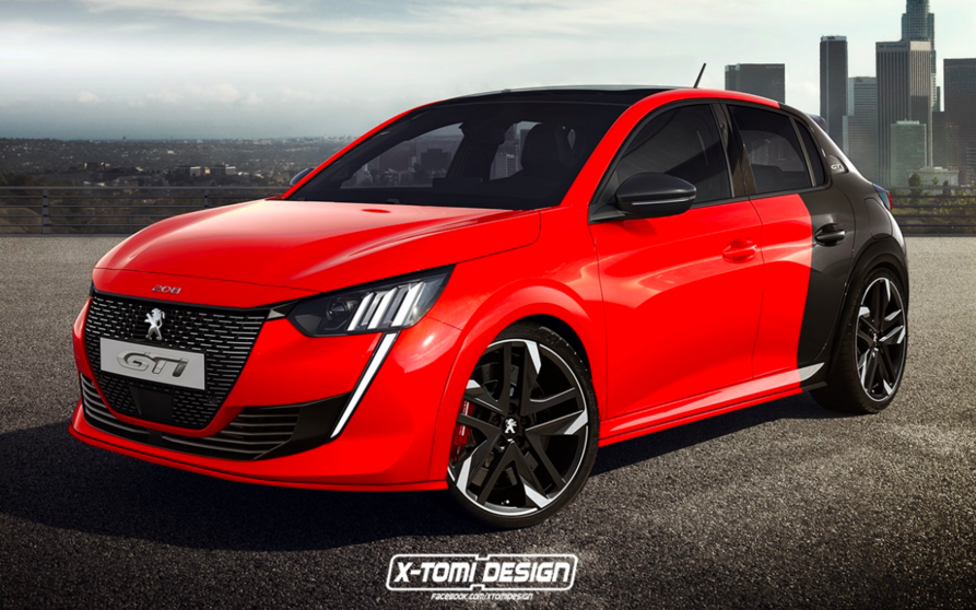  Peugeot 208 GTi por X-Tomi. 