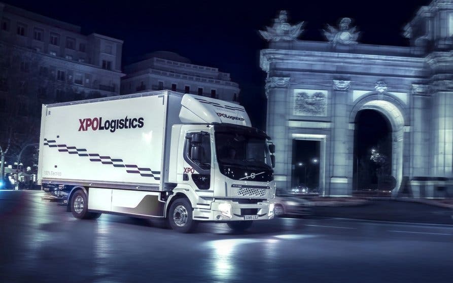  Volvo FL Electric de XPO Logistics 