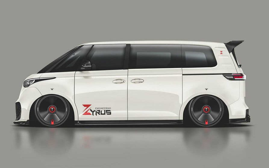  Zyrus Engineering presenta su kit estético para la furgoneta eléctrica de Volkswagen, la ID.Buzz 