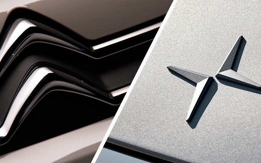 Los logos de Citroën y Polestar están formados por dos chevrones que, aunque situados de manera diferente fueron la causa de la prohibición de la venta de los coches eléctricos del fabricante sueco en Francia. 