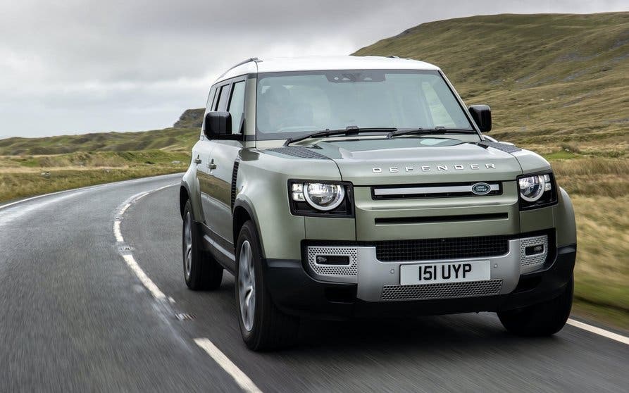  Land Rover Defender híbrido enchufable (imagen orientativa). 