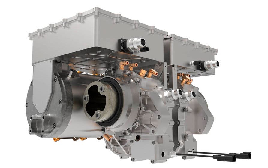  El Ampere-220 pesa tan solo 20 kilogramos y genera 220 kW (295 CV), lo que supone una densidad de potencia de 11 kW/kg (14,75 Wh/kg), el doble de la que ofrecen los motores eléctricos convencionales. 