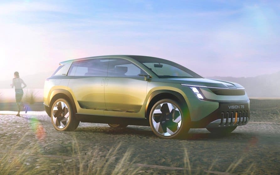  Škoda Vision 7S (modelo conceptual). 