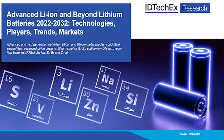  El informe de la consultora IDTechEx analiza los diferentes caminos tecnológicos que permitirán que las actuales baterías de litio sigan aumentando su rendimiento y su seguridad en los próximos años. 