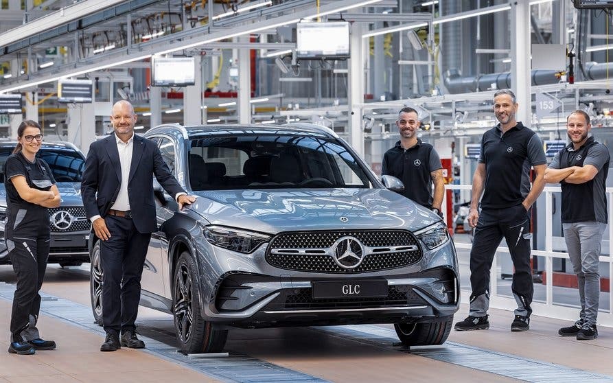  La planta de Bremen empieza la producción en serie del nuevo Mercedes GLC 