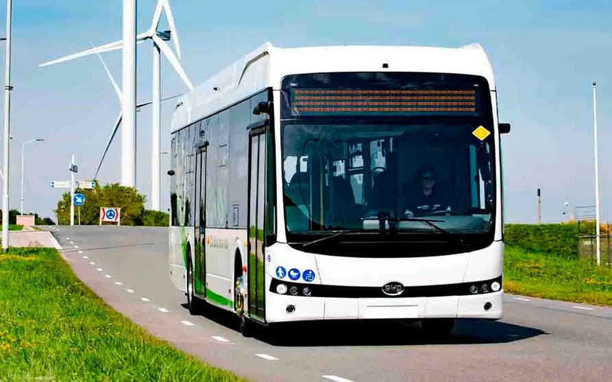  Nueva plataforma eBUS de BYD en la que incorpora las baterías Blade. 