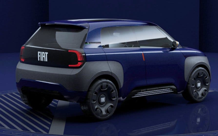  El FIAT Centoventi conceptual adelanta las líneas del futuro Panda eléctrico 