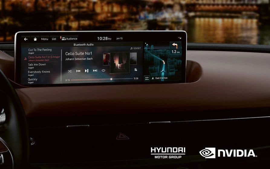  Nvidia Drive es el sistema que desde 2016 ya equipan algunos modelos de Hyundai Motors Group. 