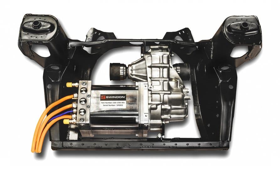  Kit de conversión eléctrica de Swindon para el MINI clásico . 