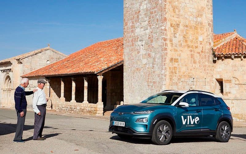  Hyundai pone en marcha el primer carsharing rural totalmente eléctrico en España. 