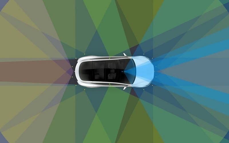  Así es el arsenal de Tesla para el Autopilot: un radar, 8 cámaras y 12 sensores ultrasónicos 