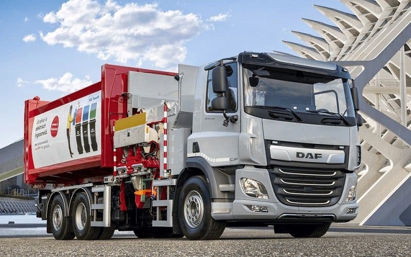  DAF presenta el CF Electric 6x2, su nuevo camión eléctrico de tres ejes y 28 toneladas 