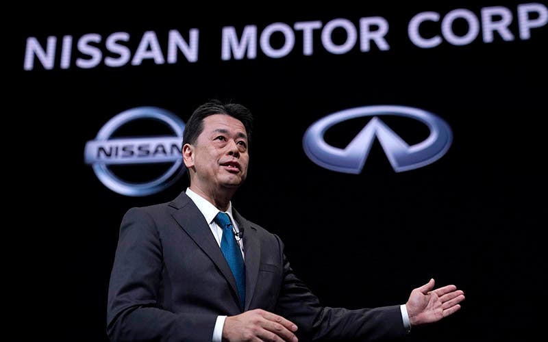  El nuevo CEO de Nissan, Makoto Uchida. 