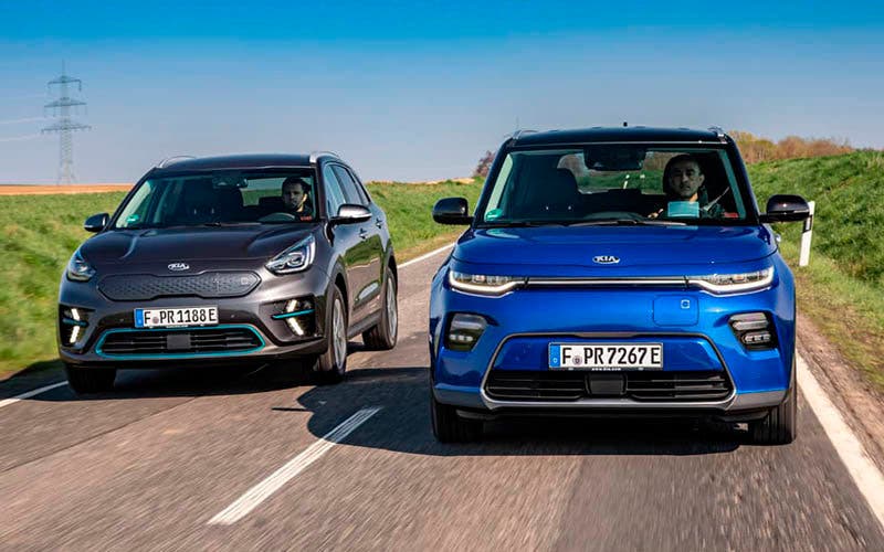  Kia e-Niro y Kia e-Soul. 