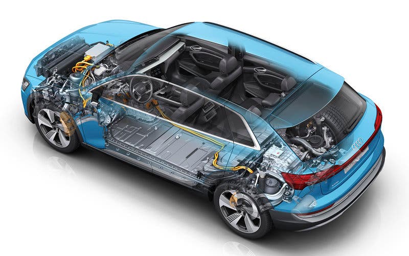  Audi reciclará el 90% del cobalto y el níquel de las baterías de su coches eléctrico e-tron. 
