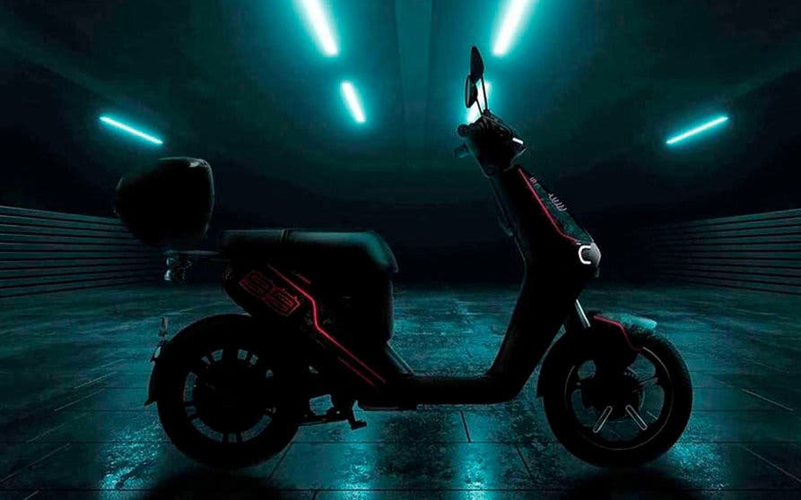  Imagen teaser del JL99, el scooter eléctrico de Super Soco dedicado a Jorge Lorenzo. 
