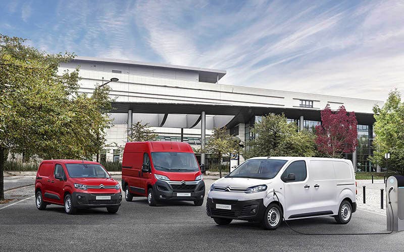  Nueva gama de vehículos comerciales eléctricos de Citroën. 
