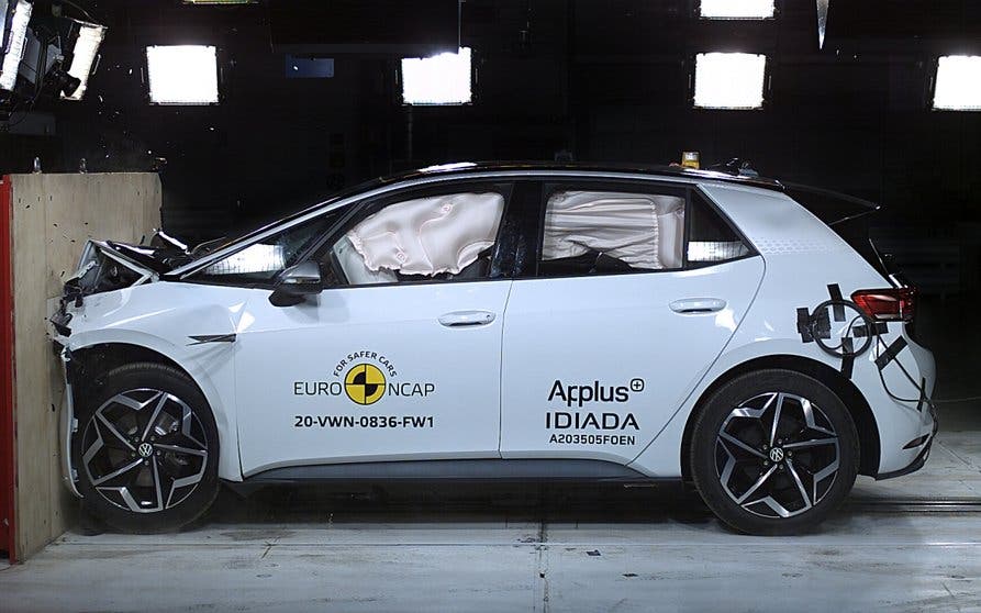  El Volkswagen ID.3 consigue la máxima calificación en seguridad Euro NCAP 