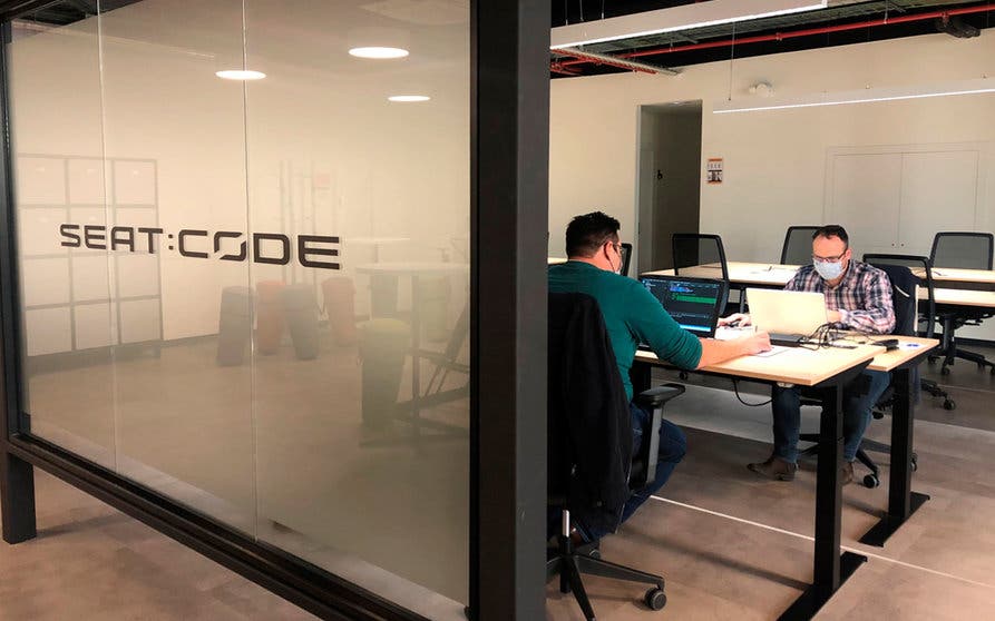  Programadores de SEAT:CODE. 