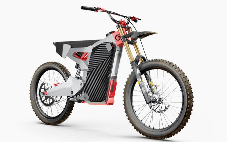  La motocicleta eléctrica de cross Graft EO.12 pesa tan solo 50 kilogramos y es capaz de desarrollar un par motor de 440 Nm. 