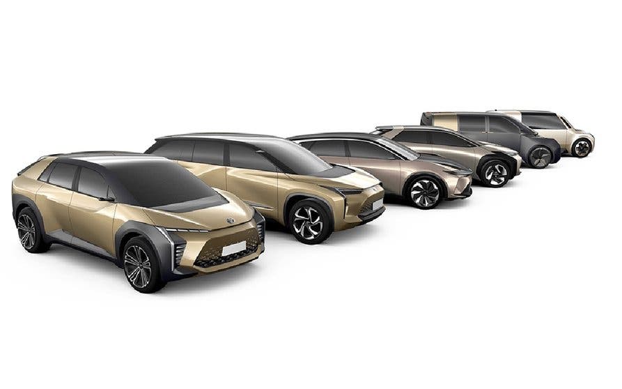  Los seis coches eléctricos conceptuales que Toyota presentó en 2019. 